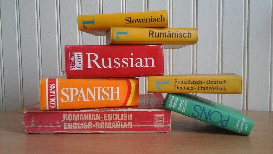 dictionaries in multiple languages